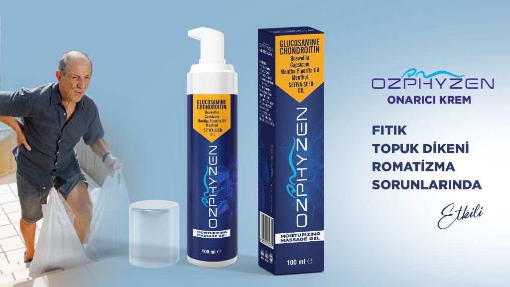 OZPHYZEN — Yorgun Kas ve Bel Konforu için Bitkisel Masaj Jeli