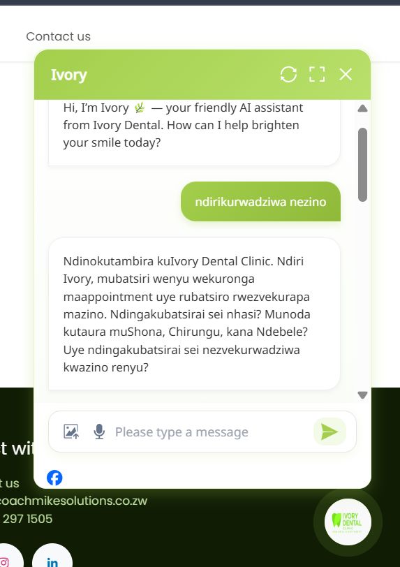 Multilingual AI Chat Interface