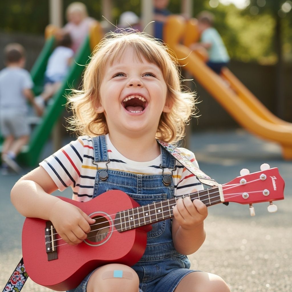 Szczęśliwe dziecko w przedszkolu