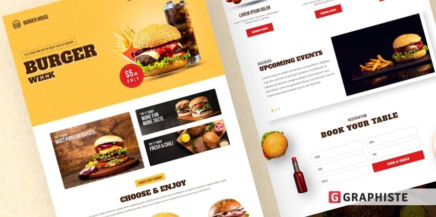 restaurant site web