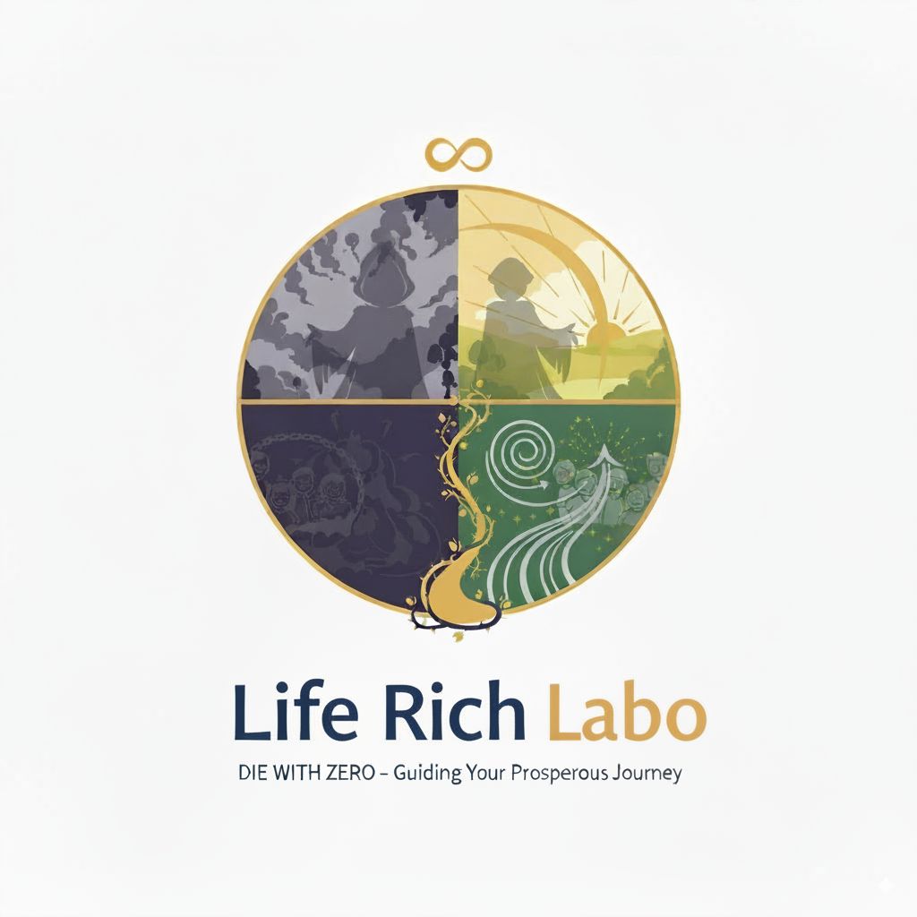 Life Rich Labo ライフリッチラボ ロゴ - 思い出の億万長者になろう