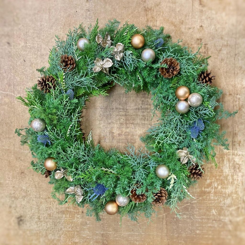 季節のリース制作